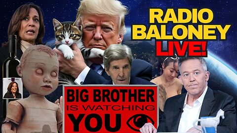 Radio Baloney Live! Corrupt Media, Trump, Election 2024, Kamala Man Plan, Bill Maher, John Kerry