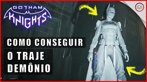 Gotham knights, Como conseguir o traje demônio | Super dica