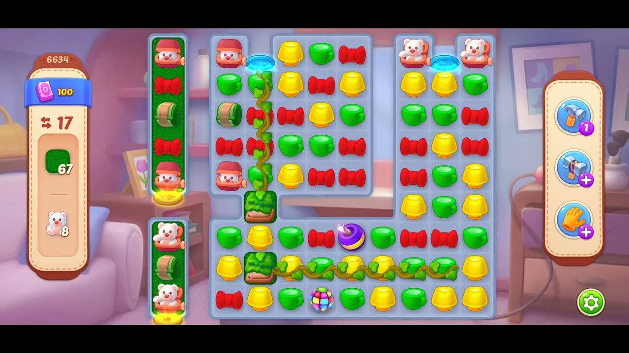 Playrix Homescapes Gameplay Walkthrough Level 6634