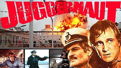 JUGGERNAUT 1974 Blackmailer Places Seven Bombs Aboard Luxury Ocanliner FULL MOVIE HD & W/S