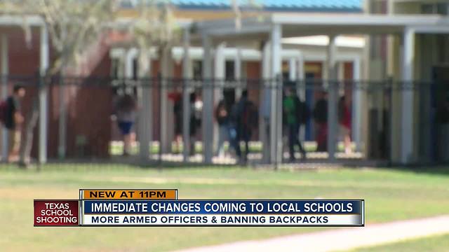 Tampa Bay schools make security changes for final days of school year