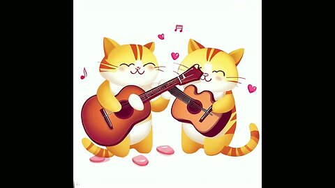 Guitar for two cats