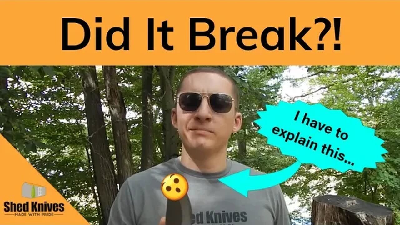 Someone Said I Broke My 2023 Sheepsfoot... | Shed Knives #shedknives