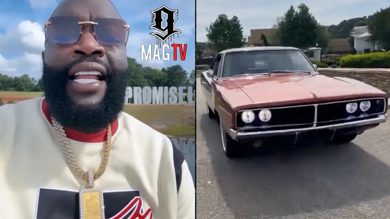 "Comin In Heavy" Rick Ross Welcomes Participants To His 2nd Annual Car Show! 🚘