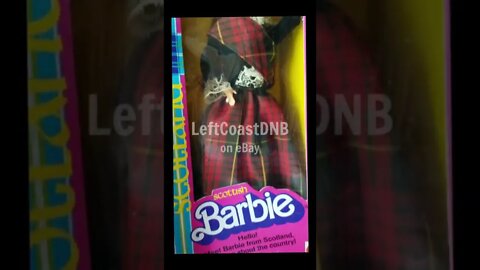 SCOTTISH BARBIE DOLL in ORIGINAL BOX