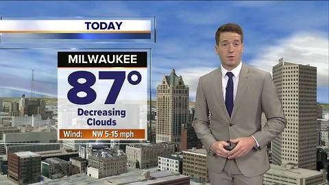 Meteorologist Josh Wurster's Monday afternoon Storm Team 4cast