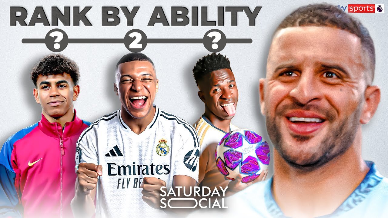 Kyle Walker RANKS the world's BEST wingers!