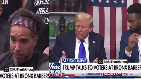 Trump asked if he could ELIMINATE fed [income] taxe? - BRONX Barbershop