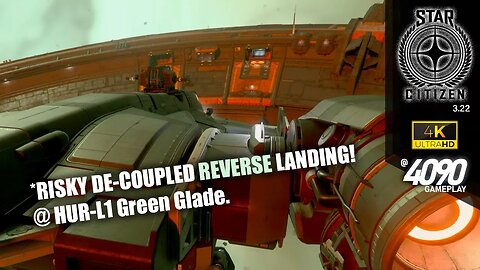 *RISKY DE-COUPLED REVERSE LANDING! @ HUR-L1 Green Glade.