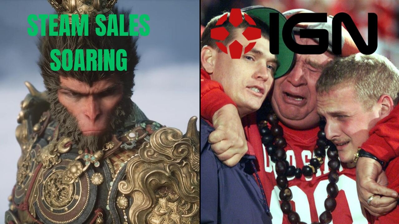 LUKE SHOCKS! (Black Myth: Wukong Soars in Sales as IGN Hit Pieces Fail, Cope)