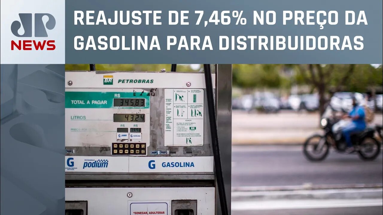 Petrobras aumenta preço da gasolina de R$ 3,08 para R$ 3,31