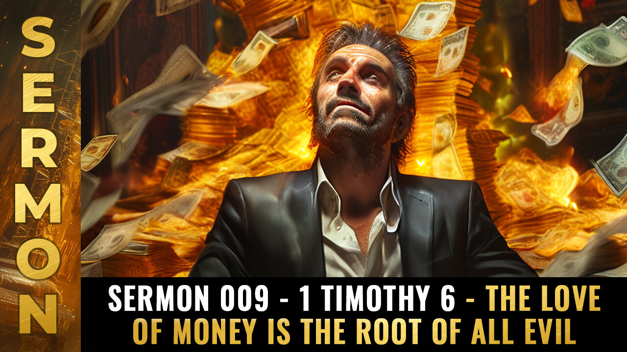 Mike Adams sermon 009 - 1 Timothy 6 - The love of money is the ROOT of ALL EVIL