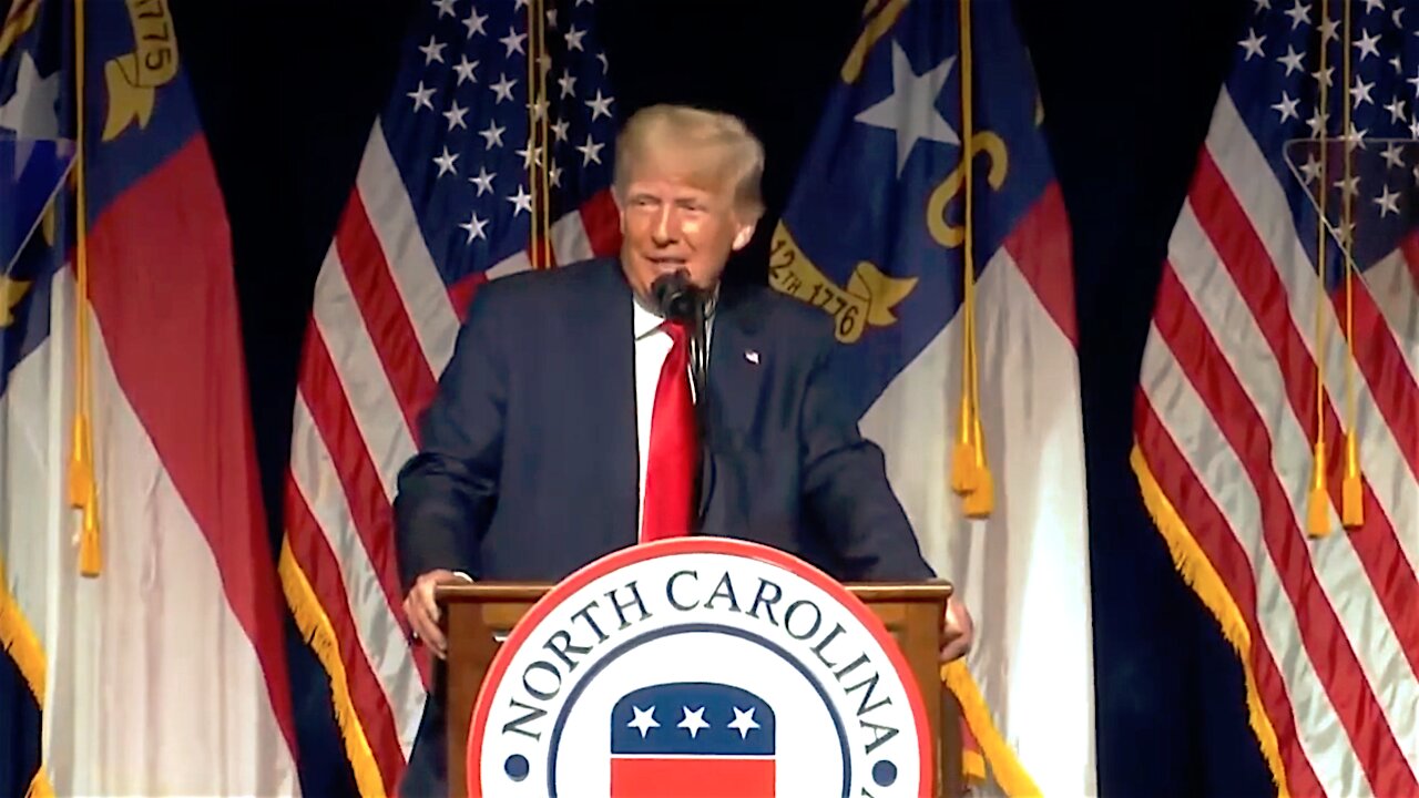 Donald Trump speaks at North Carolina GOP convention dinner June 5 2021