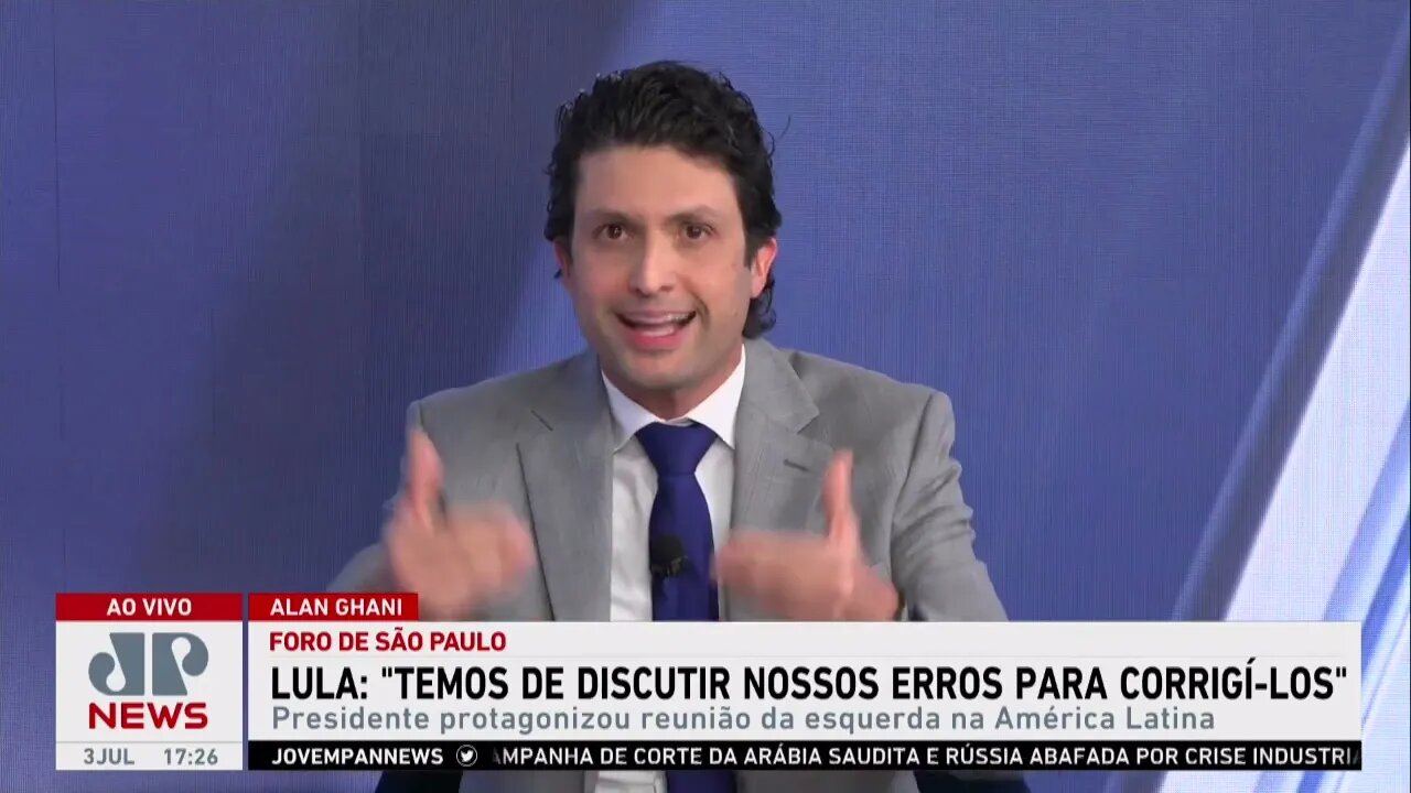 Lula discursa no Foro de São Paulo: “Temos de discutir nossos erros para corrigi-los”