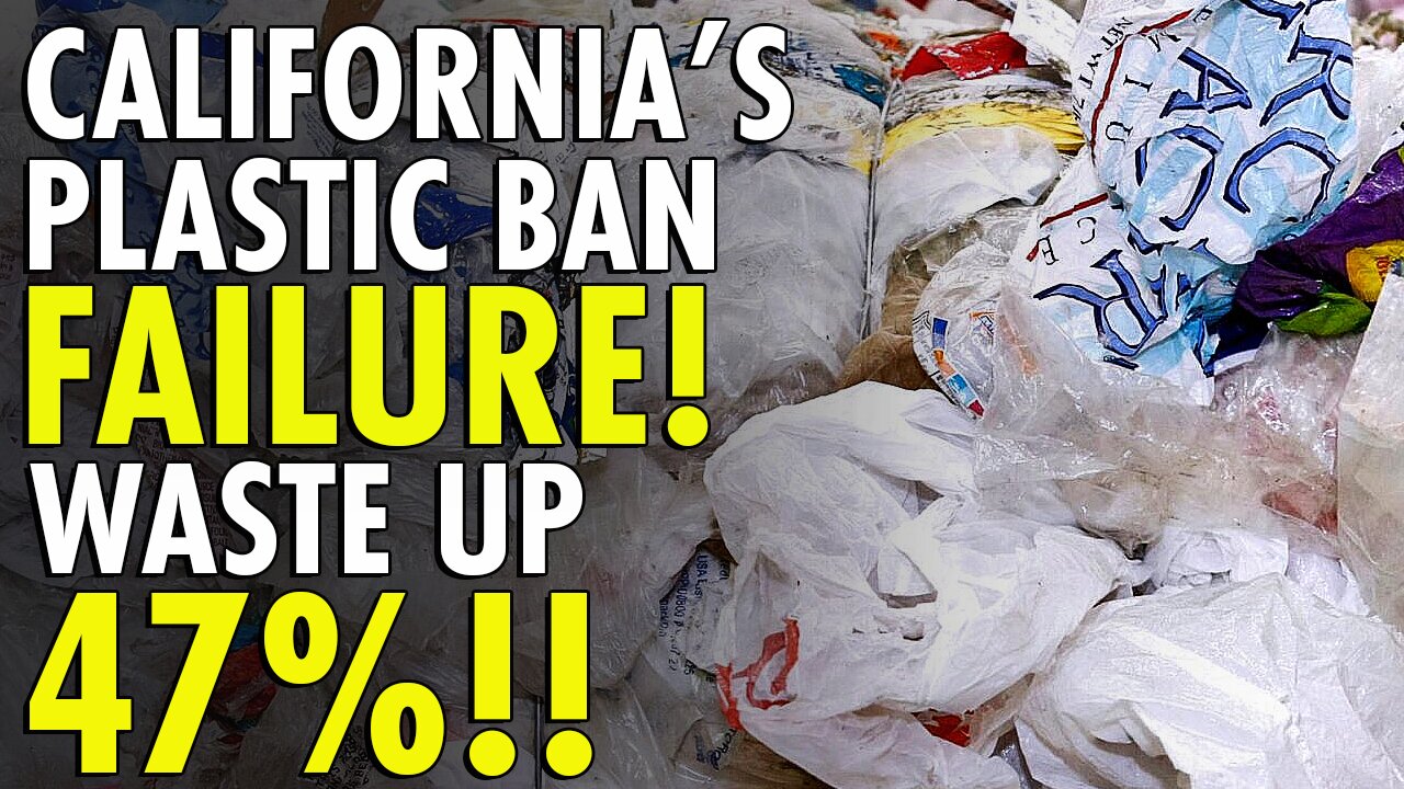 California’s Plastic Bag Ban Backfired and Produced Way More Plastic Bag Waste