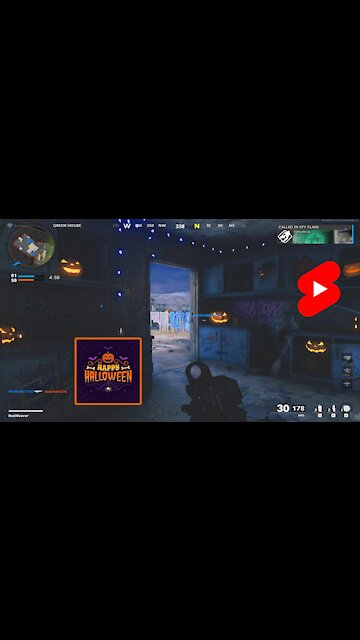 #shorts CoD Cold War Halloween Event Nuketown MP5 Fun