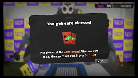 Splatoon 3 - Tableturf Battle - Mr. Coco's Card Sleeve