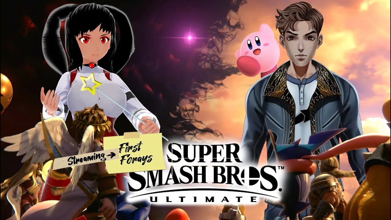 [First Forays: Super Smash Bros. Ultimate ft. Nick Starling] First Collab & We're ALREADY Fighting!