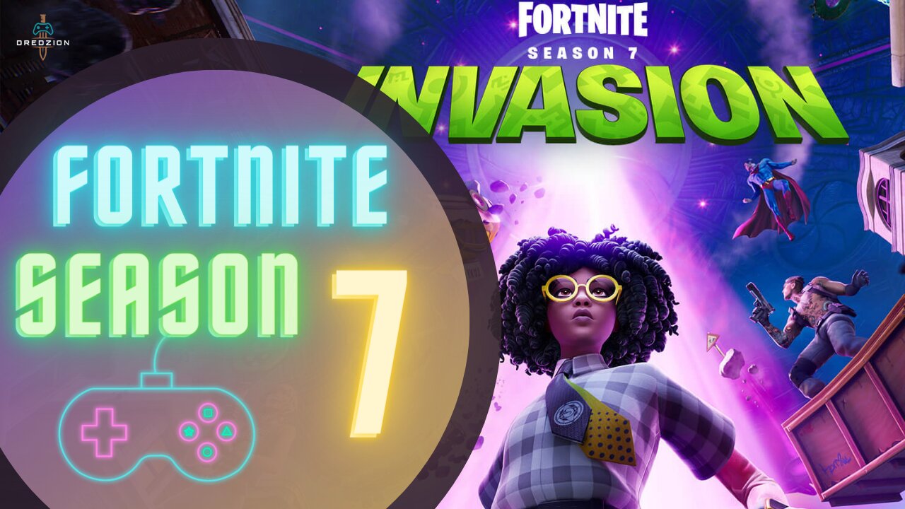 New SEASON 7 FORTNITE - invasion, shooting and aliens everywhere