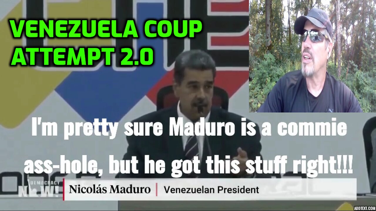 VENEZUELA'S SUICIDE PUPPET JUST BLEW UP!!! COUP ATTEMPT IN PROGRESS (SHARE)