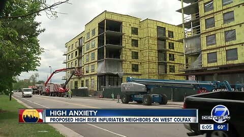 'You keep your luxury condo': Neighbors unhappy with plans for high-rise near Sloan's Lake