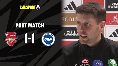 'IT WAS A RED CARD!' 😤 Fabian Hurzeler Is DELIGHTED With A Point For Brighton Vs Arsenal