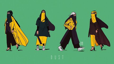 This Illustrator Gave Marvel's Dust Character A Realistic Makeover