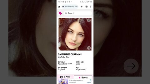 HAPPY 45 BIRTHDAY SAMANTHA CHAPMAN YouTube Star