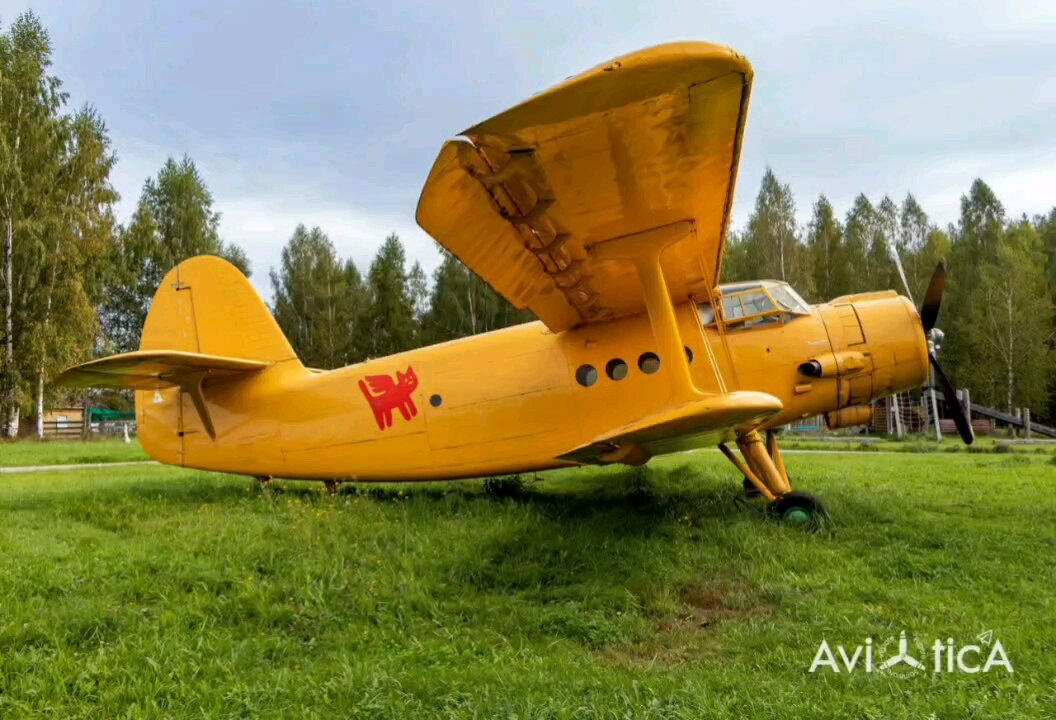 This Antonov An-2R was installed on the territory of the eco-hotel "Zhao DaCha" in the...