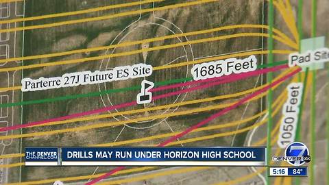 Oil and Gas Company plans to drill underneath Thornton high school