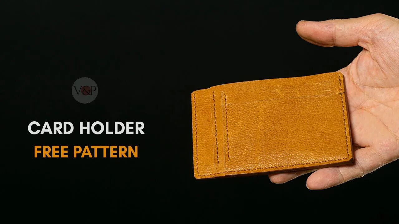 How to Make a Card Holder (Free PDF Pattern in description)