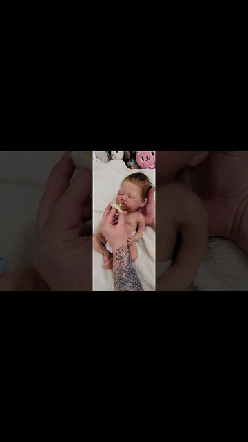 Giving Baby Her Pacifier #shorts