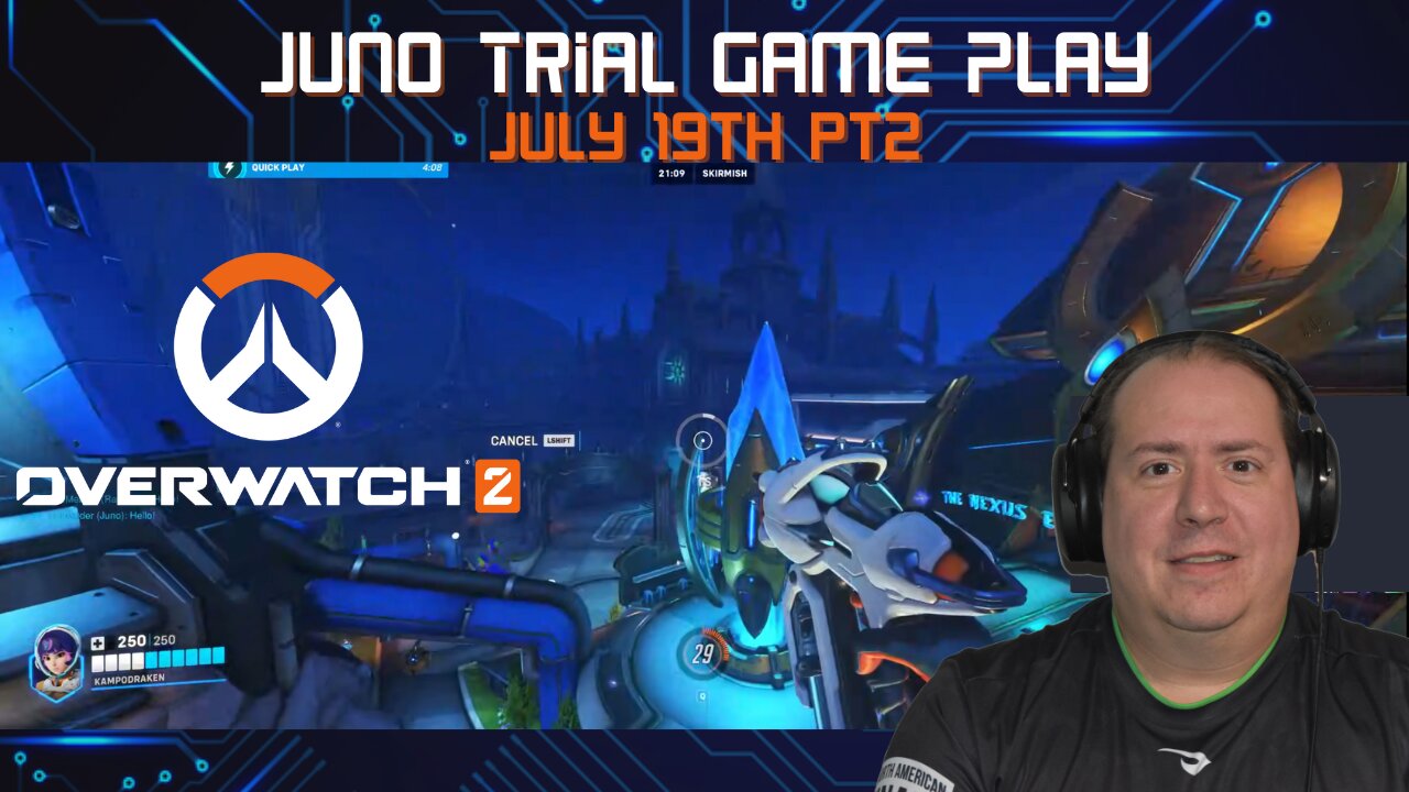 New Character Juno Playtest | Overwatch 2 | game play | July 19th pt2