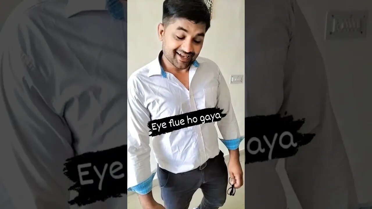 Eye flu ho gaya #rudrakrishna #funny #trending #शॉर्ट्स #shortsfeed #yt @RudraKhatanaGurjjar #eye