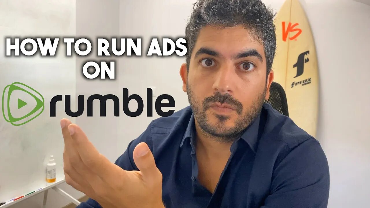 How To Create Rumble Ads in 5 Minutes