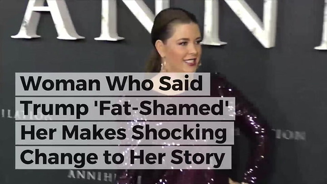 Woman Who Said Trump 'Fat-Shamed' Her Makes Shocking Change to Her Story