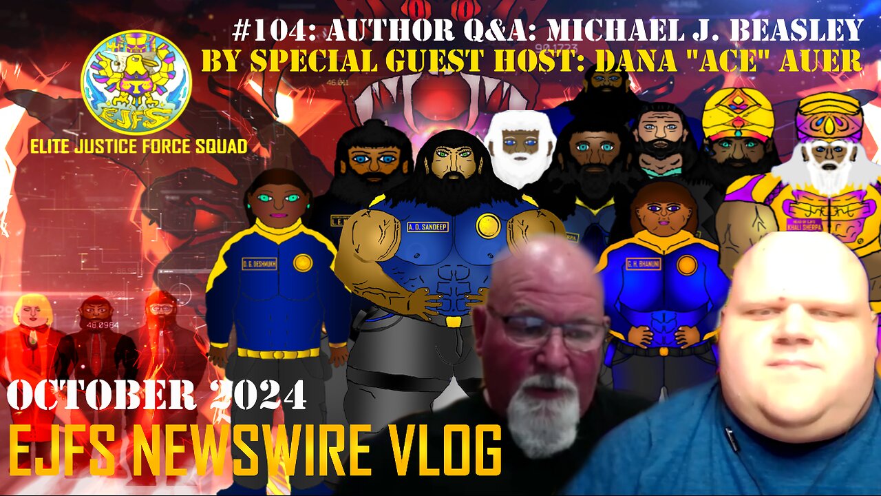 EJFS Newswire Vlog #104: Author Q&A with Michael J. Beasley by Dana "Ace" Auer