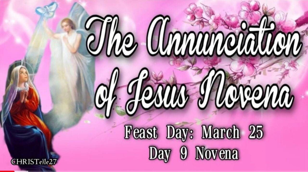 THE ANNUNCIATION OF JESUS NOVENA : Day 9