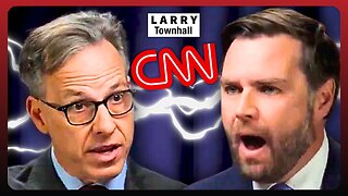 Jake Tapper THROWS A FIT After JD Vance Calls Out CNN to His FACE!