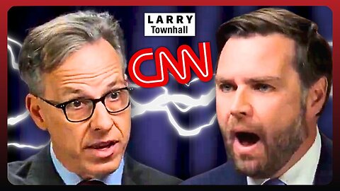 Jake Tapper THROWS A FIT After JD Vance Calls Out CNN to His FACE!