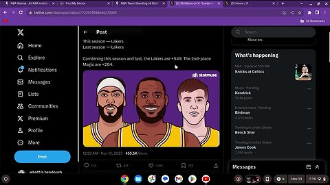 SHOCKING STAT PROVING THE NBA HELP THE KLUTCH SPORTS LAKERS!!!