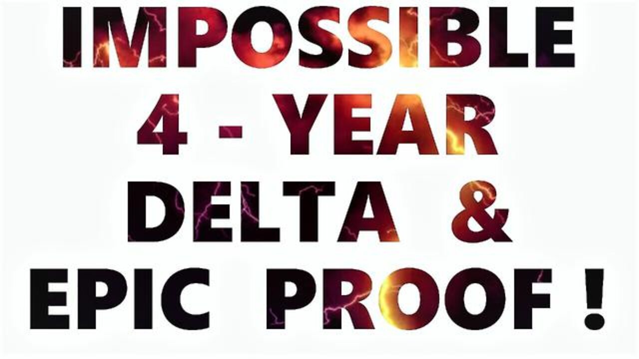 MIND-BLOWING 4-YEAR DELTA TO THE HOUR, MINUTE & SECONDS! IMPOSSIBLE TO DENY PROOF OF THE PLAN!