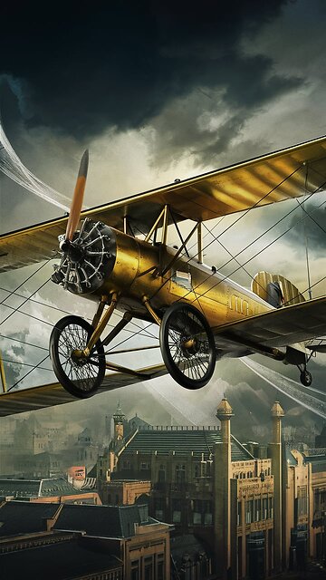 1920-1930 COAXIAL FLYING MACHINE