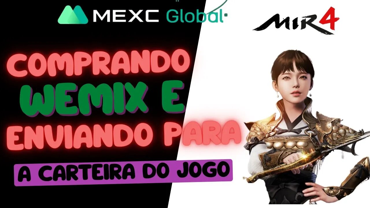 🚨URGENTE! JOGO NFT MIR4, COMO COMPRAR WEMIX E ENVIAR PARA A SUA CARTEIRA