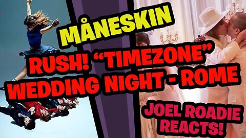 Måneskin perform RUSH!-TIMEZONE live - Wedding night,Roma19/01/23 - Roadie Reacts