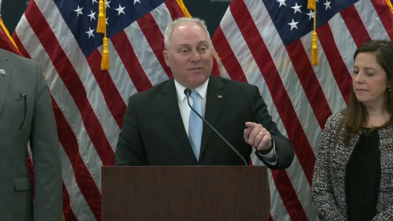 Steve Scalise Praises Rep Clyde's Bill Overturning DC's Weak Criminal Code