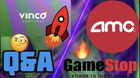 $AMC $BBIG $GME | Q-&-A + Chill 🚀🌙
