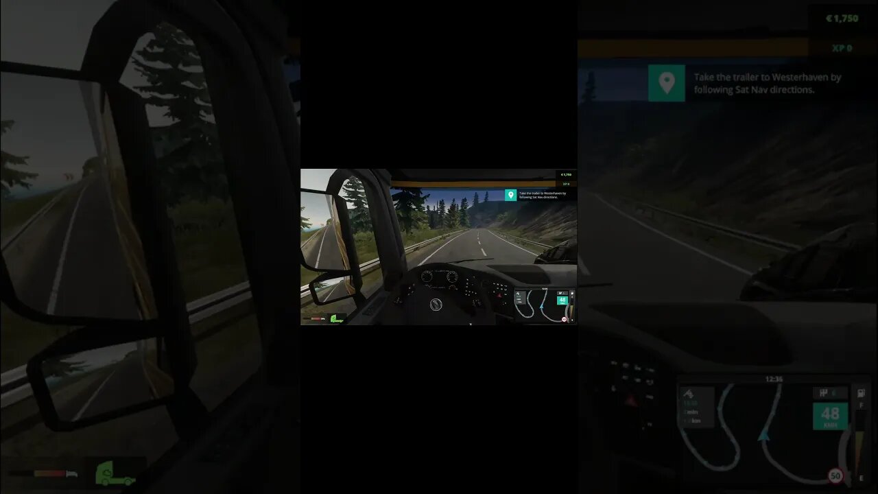 #Shorts Check Out My Job In Truck Driver Simulator | Truck Game Videos