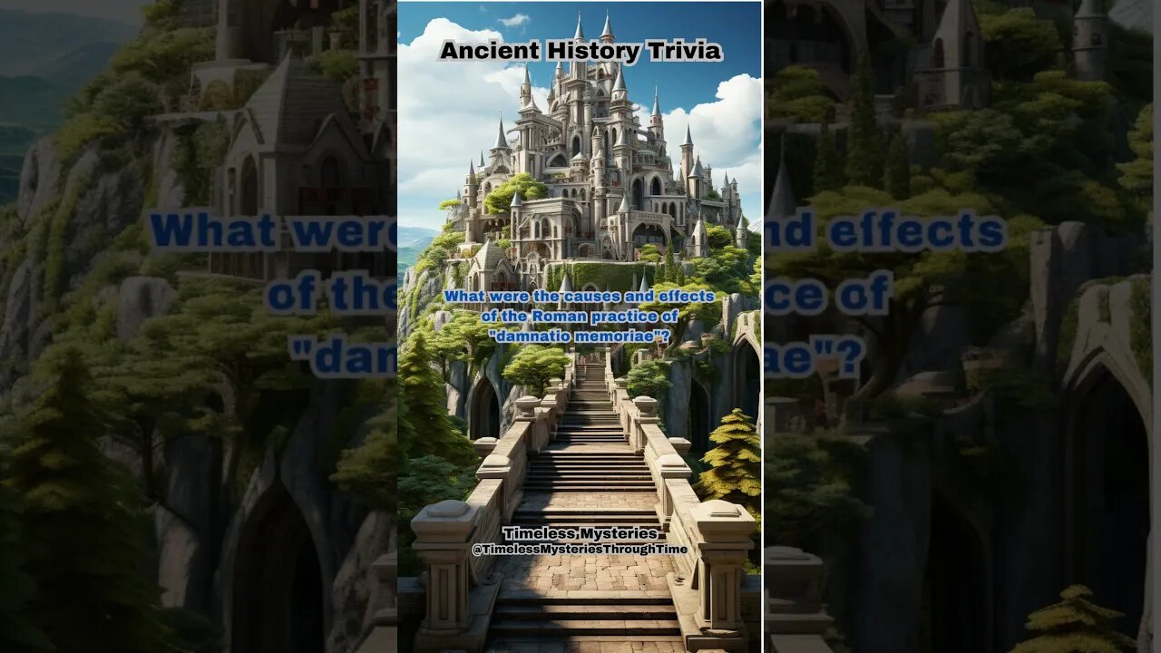 Ancient History Trivia Q&A 28 #shorts #ancient #history