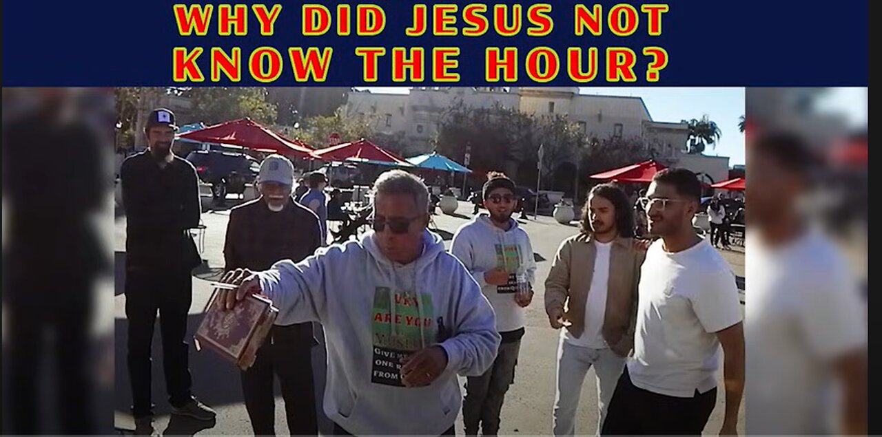 Why did Jesus not know the hour?